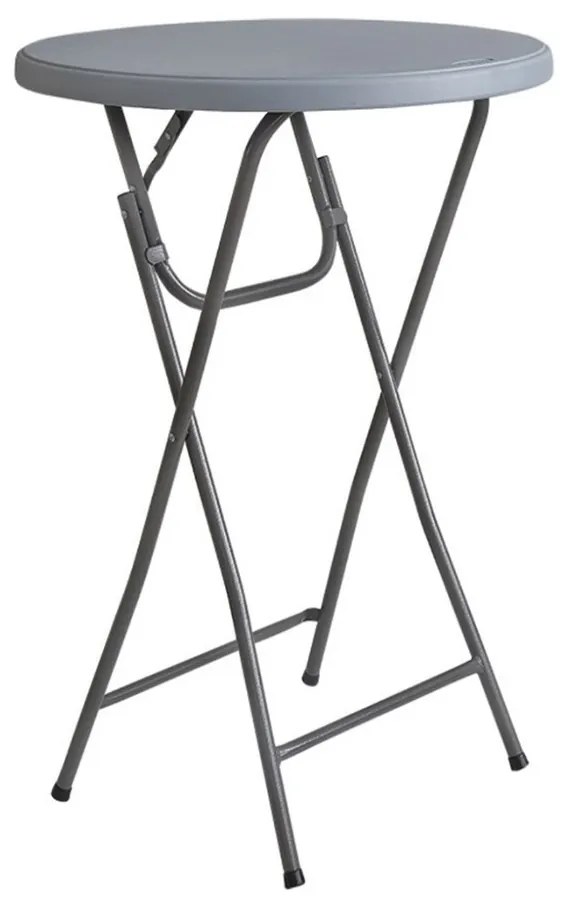 Τραπέζι Catering-Συνεδρίου Hamlet 01-01-884 Πτυσσόμενο Φ80x110cm Grey