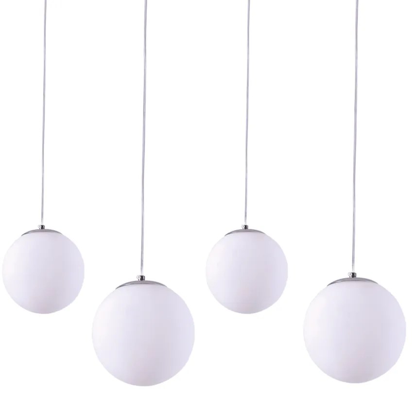 Φωτιστικό Οροφής Πολύφωτο Homelighting Alessia 77-3714 White