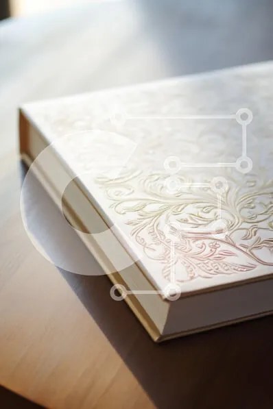 Intra Συλλεκτικό Ξύλινο Παζλ Plywood  4mm - Ανάγλυφο βιβλίο σε ξύλινο τραπέζι Σε Ξύλινο Κουτί - Διαστάσεις: 10x10 cm – 25 κομμάτια