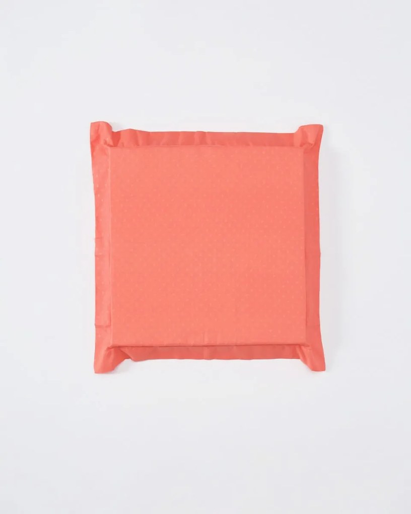 Oxford Μαξιλάρι Πολυθρόνας Charleston 60x 60 5cm σε 10 Αποχρώσεις-Κοραλί 60x60 5cm Κοραλί