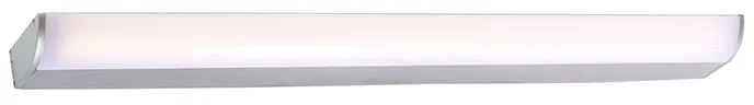 Φωτιστικό Επίτοιχο Aca PN29LEDW57SR KLARA Ασημί (Silver Coloured) 3000K