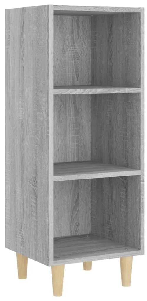 vidaXL Ντουλάπι Γκρι sonoma 34,5x32,5x90εκ. από Επεξεργασμένο Ξύλο