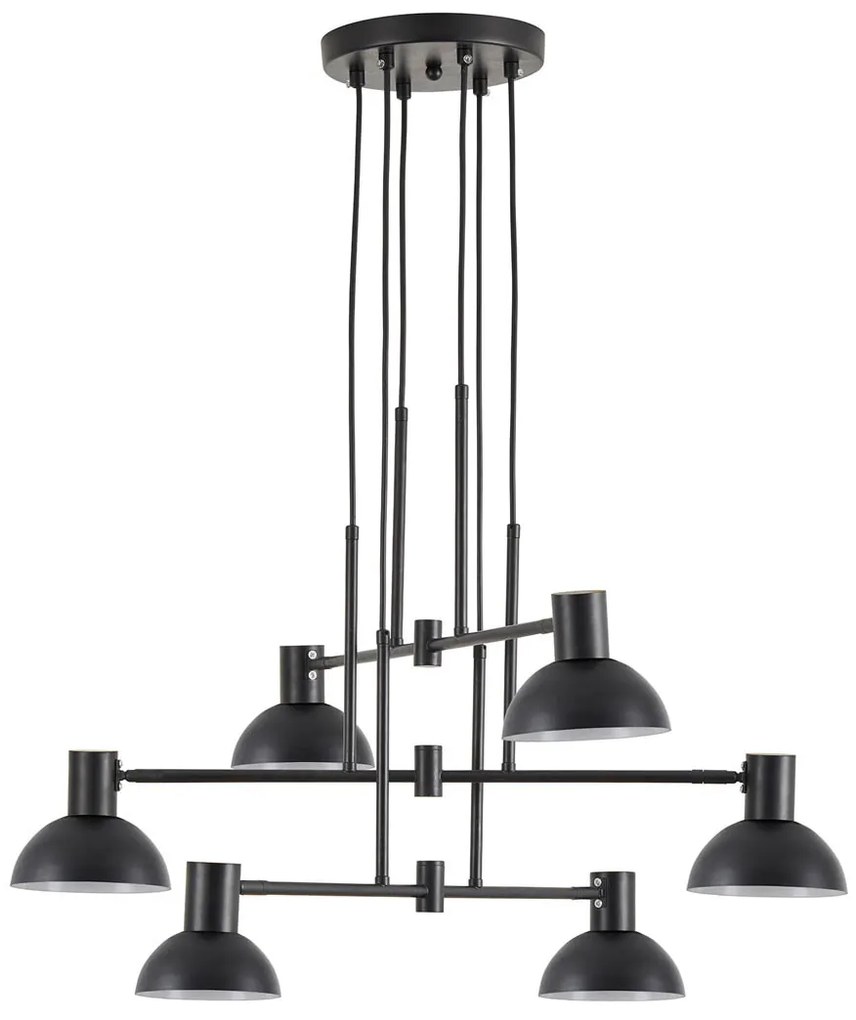 Φωτιστικό Οροφής Πολύφωτο Homelighting 77-8881 Black