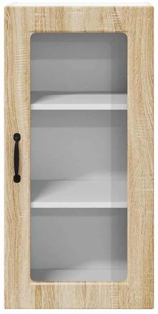 vidaXL Ντουλάπα Κουζίνας 2 pcs Δρύς Sonoma 40 x 31 x 80 εκ.