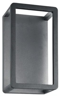 Απλίκα Φωτιστικό Τοίχου LED 10W Σκούρο Γκρι IP65 Nat 4309500 Viokef-4309500-Ανθρακί 4309500