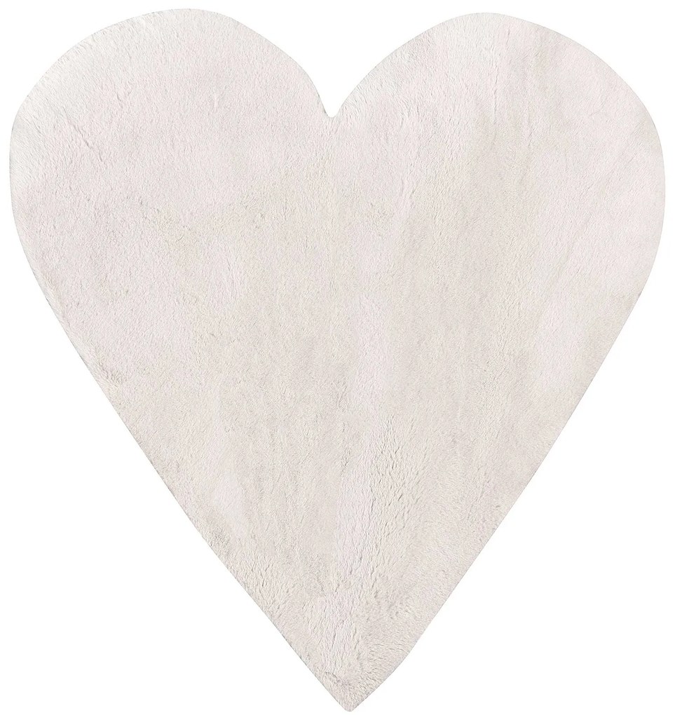 Παιδικό Χαλί BOUND WHITE HEART 160 x 160 εκ.