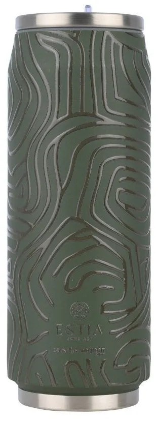 ESTIA ΘΕΡΜΟΣ TRAVEL CUP SAVE THE AEGEAN 500ml OLIVE FLOW