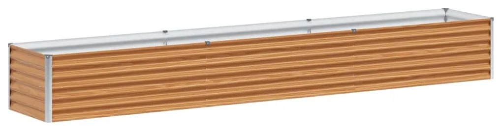 vidaXL Υπερυψωμένη Ζαρντινιέρα 290 x 50 x 36 εκ. Επικαλυμμένος Χάλυβας