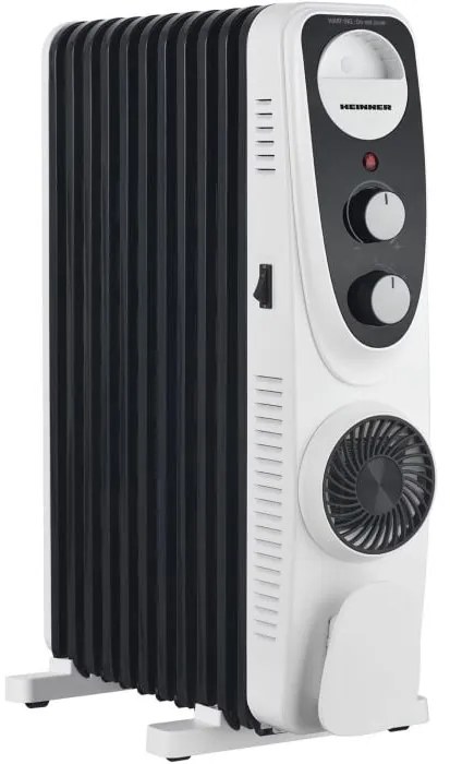 Heinner HOH-MVT11WH-BK Καλοριφέρ Λαδιού με 11 Φέτες 2300W