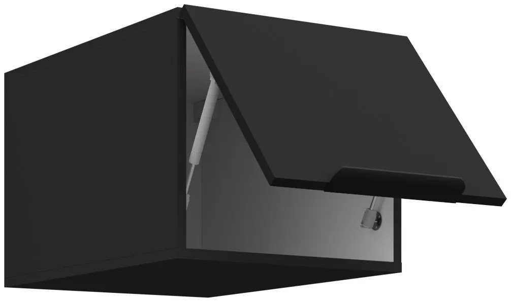 Κρεμαστό ντουλάπι Arianna 40 NAGU 36 1F-Μαύρο