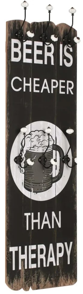 vidaXL Κρεμάστρα Τοίχου με 6 Γάντζους 120 x 40 εκ.