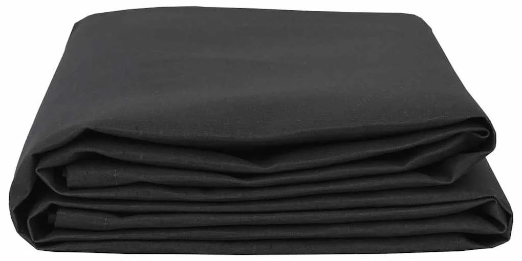vidaXL Αντικαταστάσιμο Ύφασμα Σκίασης Μαύρο 10x1.6 μ