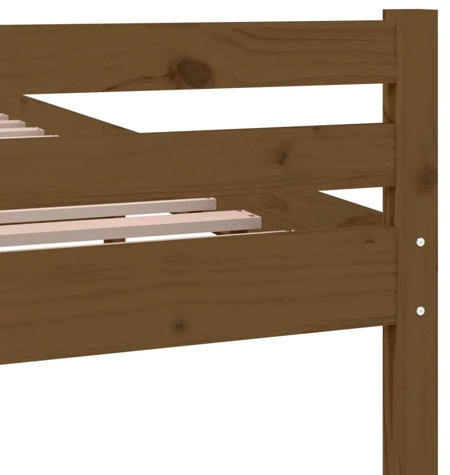 Πλαίσιο Κρεβατιού Μελί 150 x 200 εκ. Μασίφ Ξύλο King Size 814827