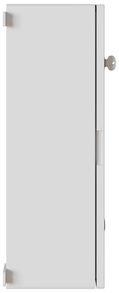 vidaXL Ντουλάπι Ελέγχου IP65 Αδιάβροχο Γκρι 50x24,5x70 εκ. ABS Πλαστικό
