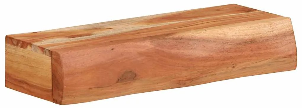 vidaXL Ράφια Τοίχου 2 τεμ. 40x17x8 εκ. από Μασίφ Ξύλο Ακακίας