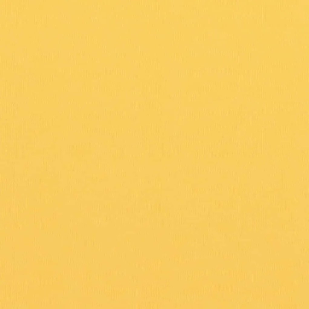 vidaXL Διαχωριστικό Βεράντας Κίτρινο 120 x 600 εκ. Ύφασμα Oxford