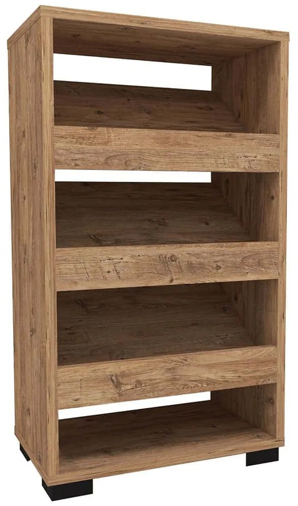 Παπουτσοθήκη Nasem 550ARN2624 81,6x27,4x45cm Pine Μοριοσανίδα, Μελαμίνη