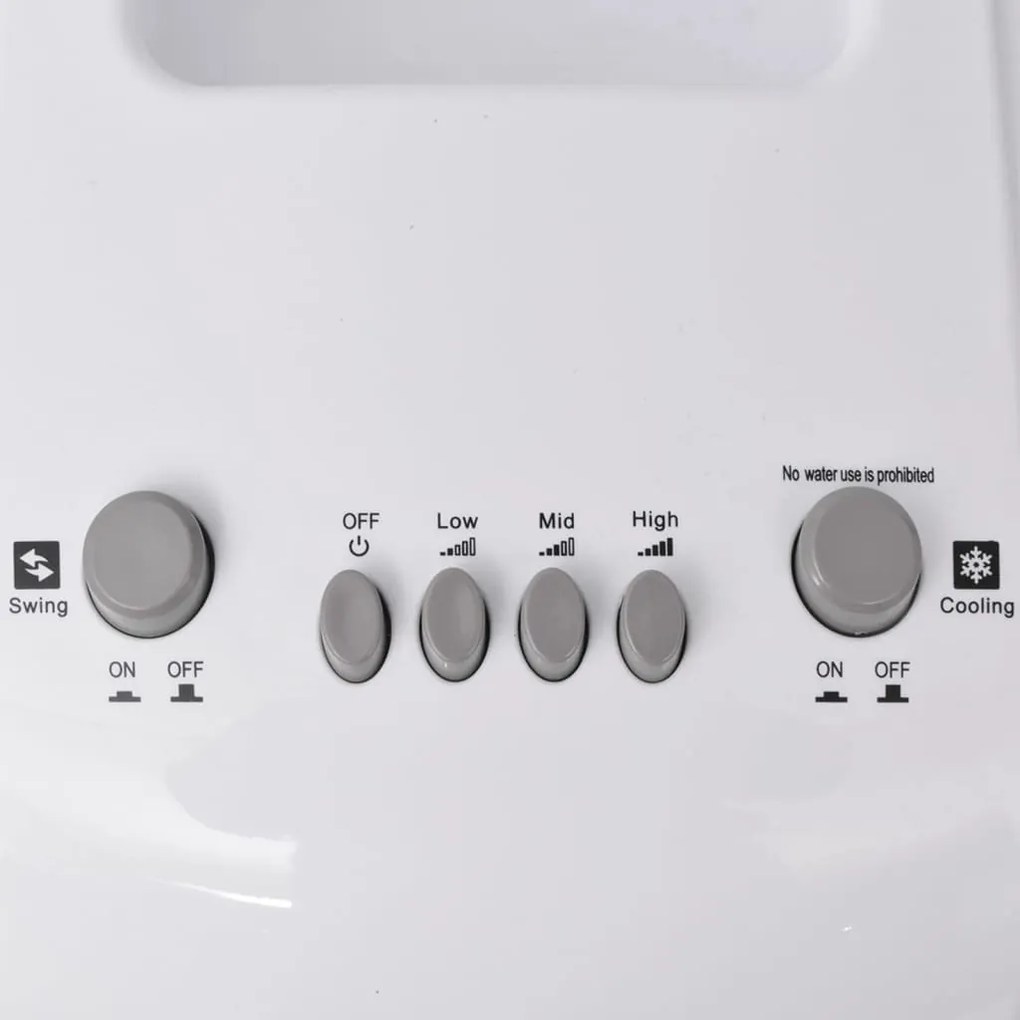 vidaXL Air Cooler Φορητό 80 W 270 μ³/ώρα 4 Λίτρων