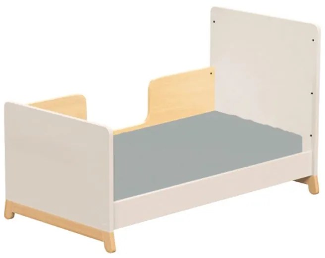 Casababy Palmer Ecru Βρεφικό Κρεβάτι Μετατρεπόμενο Σε Προεφηβικό