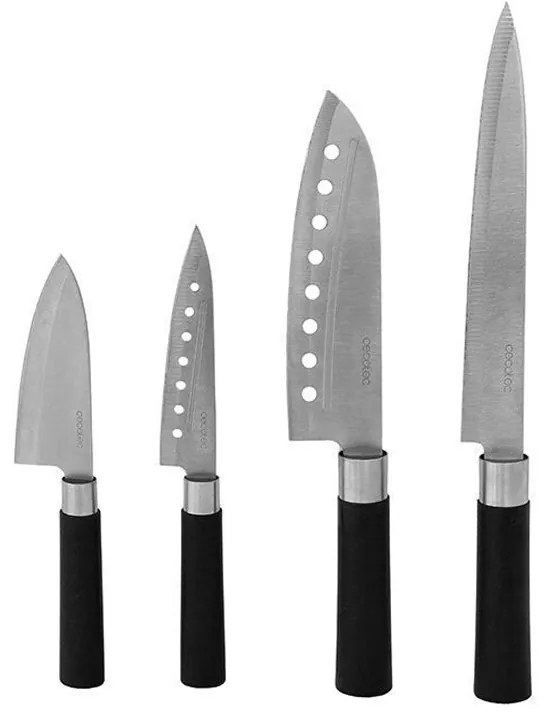 Σετ Επαγγελματικά Μαχαίρια 4 τμχ Santoku Cecotec CEC-01002