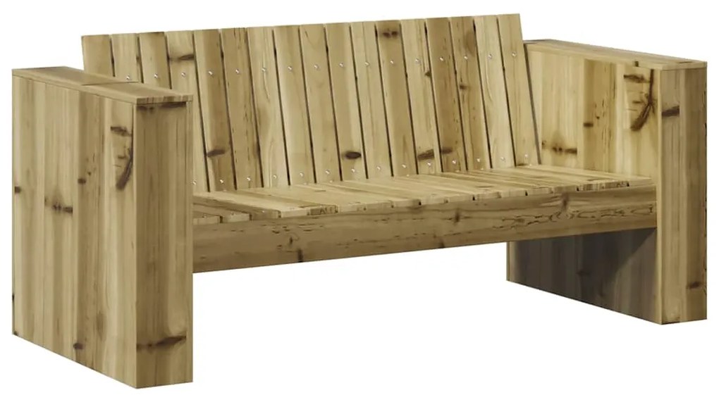 vidaXL Καναπές Κήπου Πράσινο 134 x 60 x 62 cm