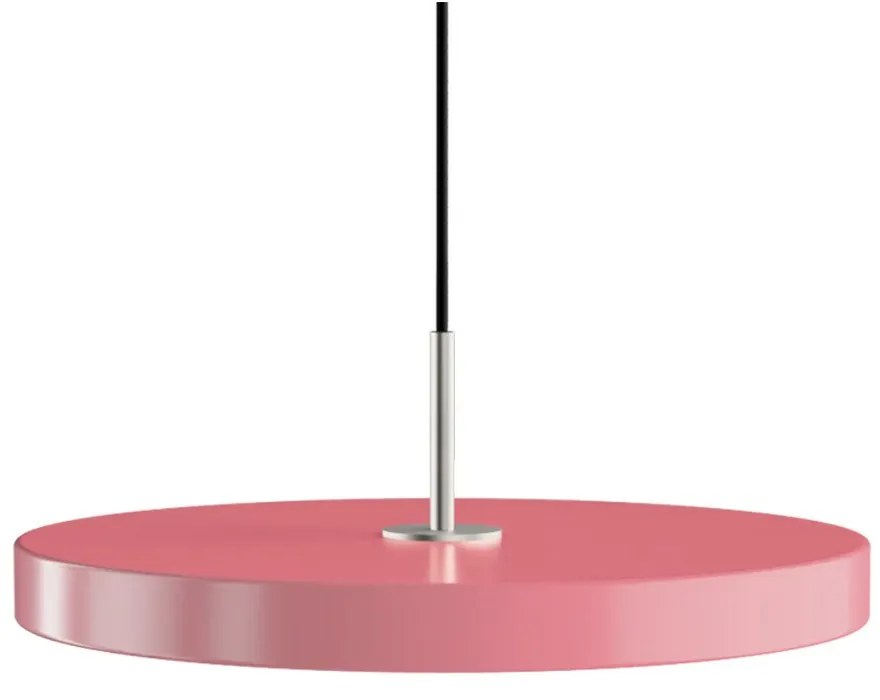 Φωτιστικό Οροφής Asteria Plus Medium Steel 2568C4172 Φ43x14cm Led 1600lm 28W 2400-3000k Nuance Rose Umage
