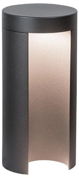 Επιδαπέδιο Φωτιστικό LED 12W IP54 3000K Σκούρο Γκρι E133 Zambelis-E133-Ανθρακί E133