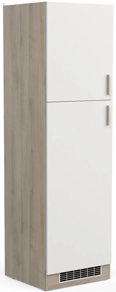 Επιδαπέδιο ντουλάπι ψηλό Poppy 60-Fusiko-Leuko