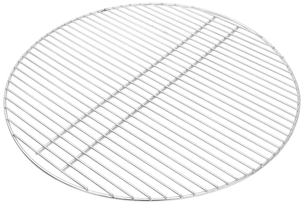 vidaXL BBQ Grill Grate Ασημί Ø60 εκ Ανοξείδωτο ατσάλι