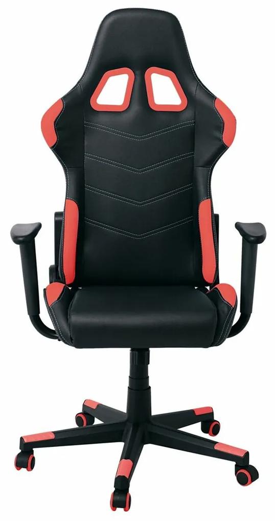Καρέκλα gaming Mesa 423, Μαύρο, Κόκκινο, 124x67x69cm, 19 kg, Με μπράτσα, Με ρόδες, Μηχανισμός καρέκλας: Κλίση | Epipla1.gr
