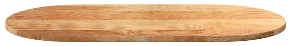 vidaXL Επιτραπέζια επιφάνεια Ανοιχτό Καφέ 100x50x2 εκ. Ξύλο Δρυός Οβάλ