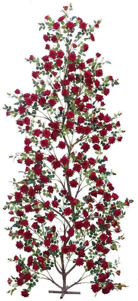 Τεχνητό Δέντρο Τριανταφυλλιά 2611-6 350cm Red Supergreens Ύφασμα,Πλαστικό