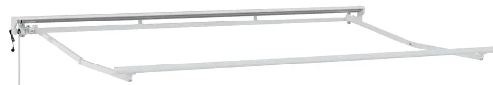 vidaXL Σκελετός Τέντας Λευκό 3.5 x 2 m