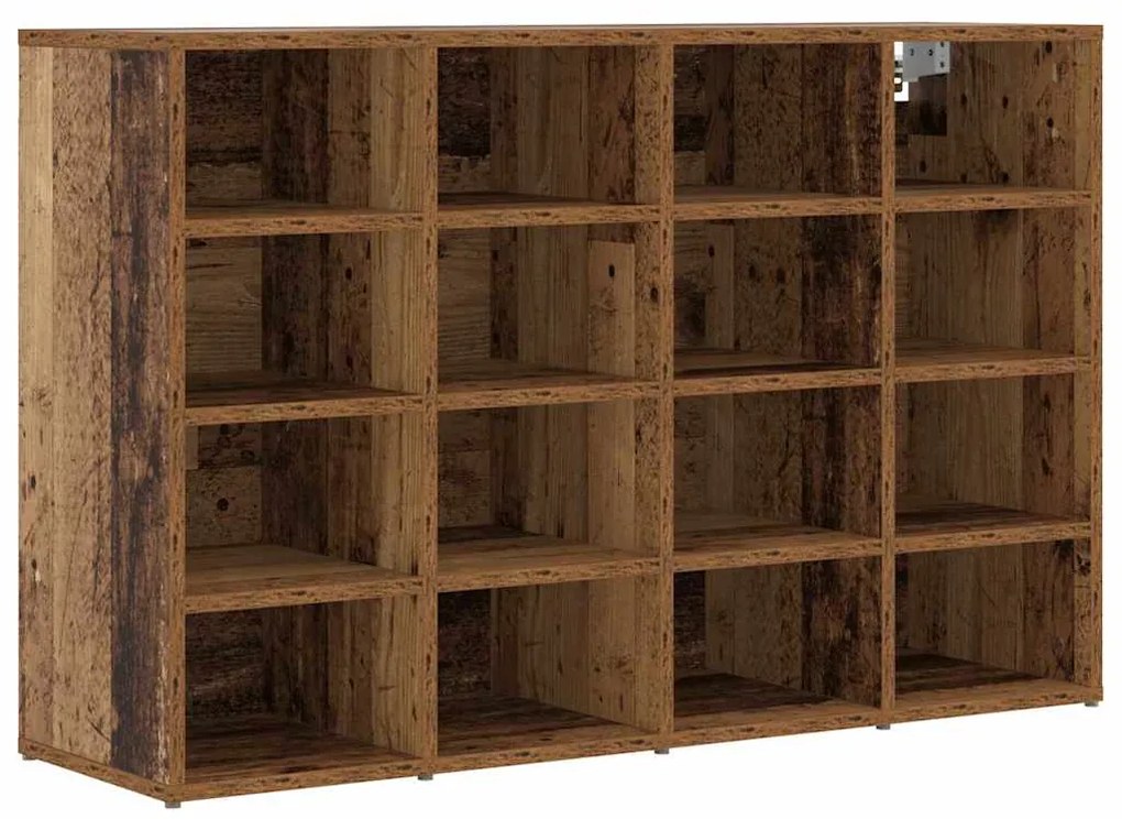 vidaXL Παπουτσοθήκη Παλαιό ξύλο 103 x 30 x 67 εκ. Επεξεργασμένο ξύλο