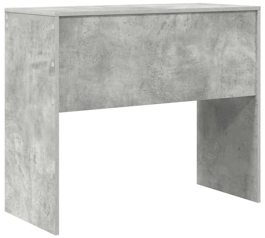 vidaXL Γραφείο Γκρι σκυροδέματος 90 x 40 x 76 εκ. Επεξεργασμένο ξύλο