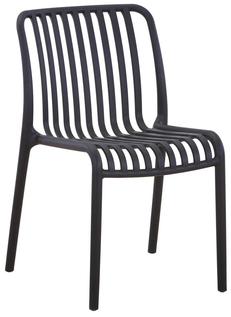 Καρέκλα CONVEE C6104.02 Πολυπροπυλενίου Μαύρη 48x56x79Y εκ. 48x56x79 εκ.