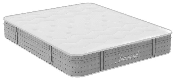 Στρώμα Diamond pakoworld pocket spring+ gel memory foam 25-27cm 160x200εκ (1 τεμάχια)