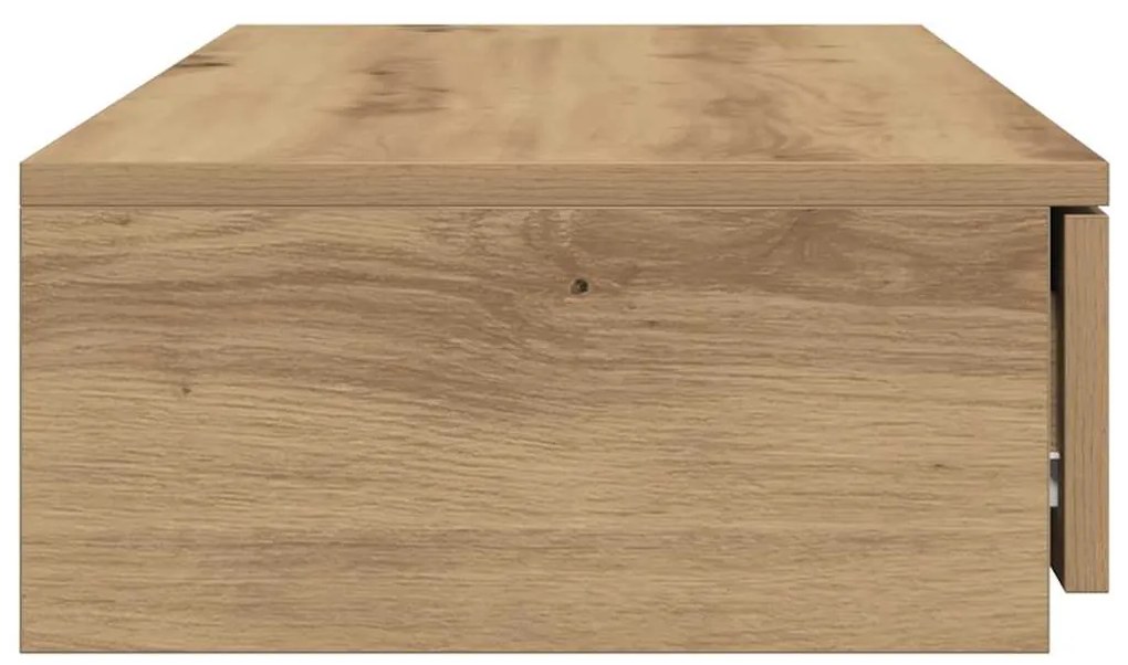 vidaXL Συρτάρια κρεβατιού με συρτάρι Artisan Oak 100 x 36,5 x 16,5 εκ
