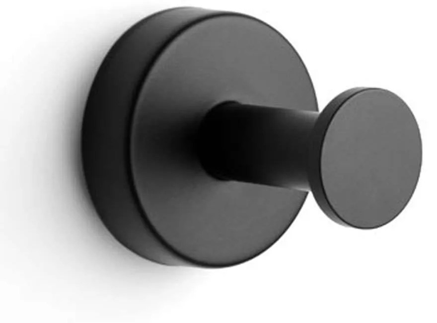 Άγκιστρο Μπάνιου Uno 1201 55 Black Karag Stainless Steel