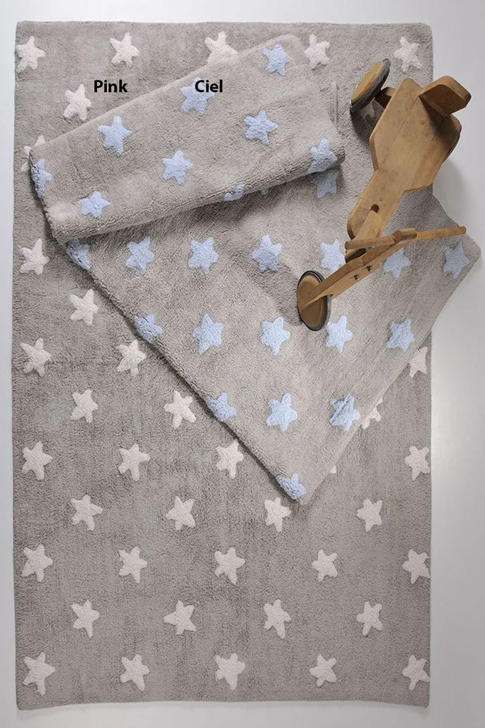 Χαλάκι Παιδικό Stars Ciel Down Town 100X140cm Βαμβάκι
