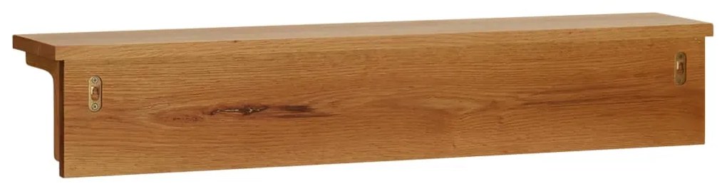 vidaXL Κρεμάστρα Τοίχου 90 x 16 x 16 εκ. από Μασίφ Ξύλο Δρυός
