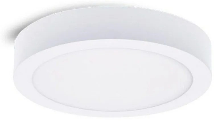 Panel Led Mini Backlit Επιφανειακό VT-2027410 24W 6000K 2640lm 29,2x3cm White Vito Round