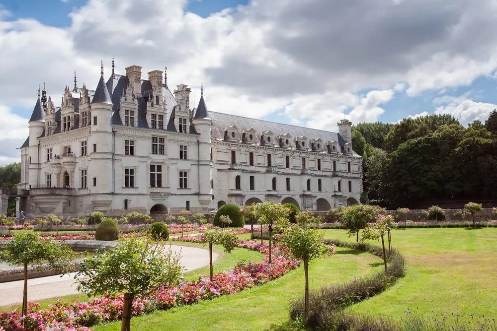 Εικόνα του πύργου Chenonceau - 60x40