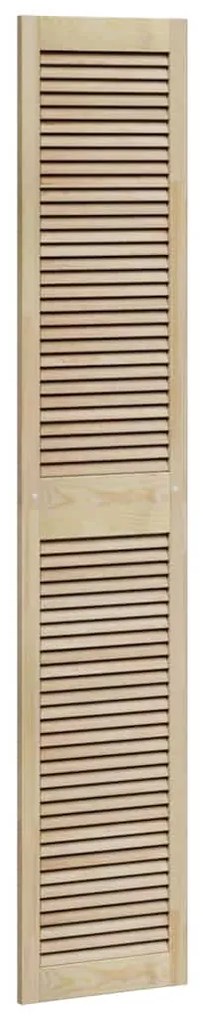 vidaXL Πόρτα Ντουλάπας Φυσικό 140.5 x 2.1 x 49.5 cm Μασίφ ξύλο πεύκου