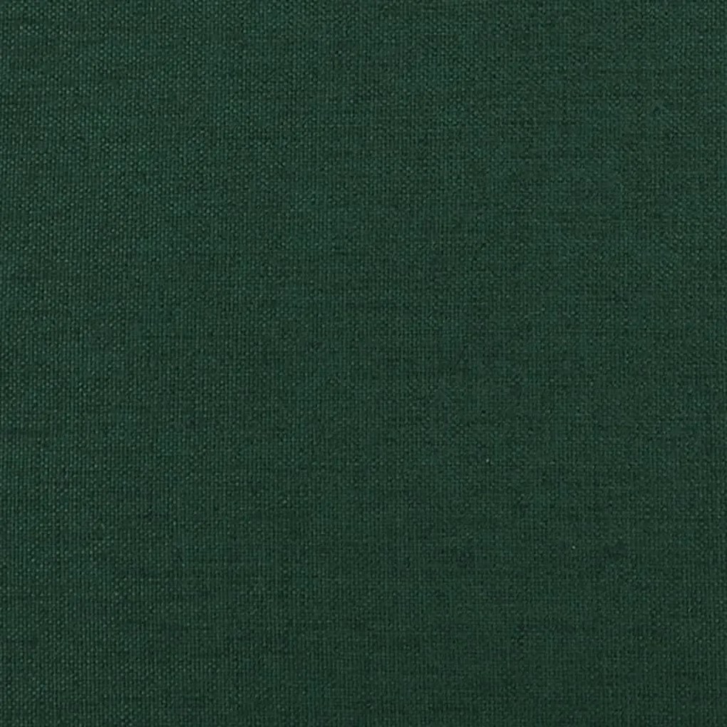 Υποπόδιο Σκούρο Πράσινο 60x60x36 εκ. Υφασμάτινο - Πράσινο