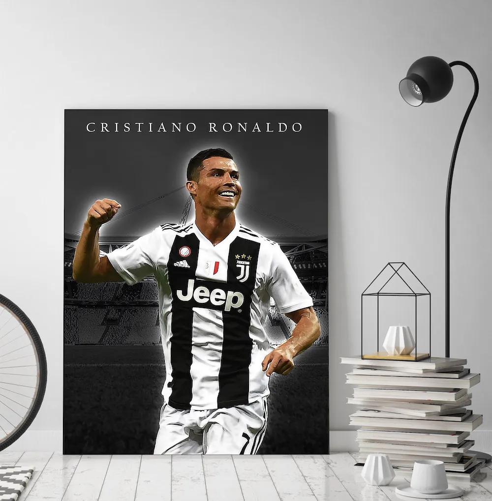 Πίνακας σε καμβά Cristiano Ronaldo KNV1523 120cm x 180cm Μόνο για παραλαβή από το κατάστημα