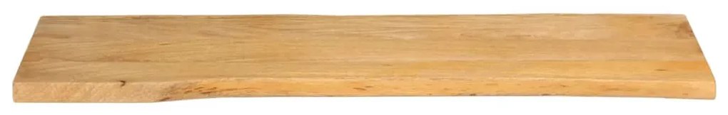vidaXL Επιφάνεια Τραπεζιού 120x40x2,5 εκ. Live Edge Μασίφ Ξύλο Μάνγκο