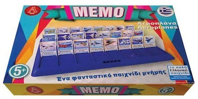 Επιτραπέζιο Memo Με Αεροπλάνα ΝΟ.0805 - Board game-370157-9341