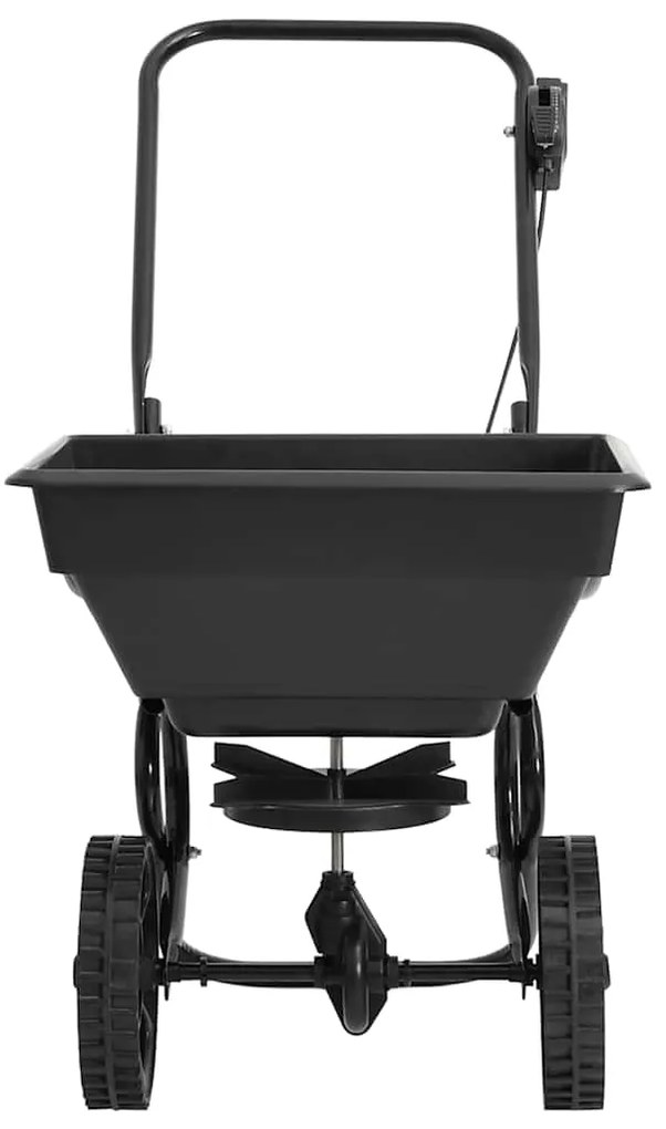 vidaXL Διανομέας Αλατιού Ώθησης 15 L 80 x 46 x 75 εκ. από PVC/Ατσάλι