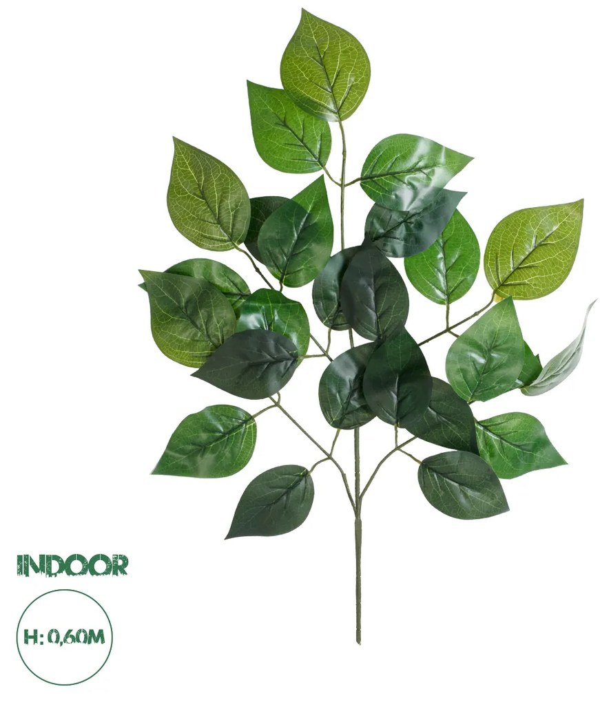 GloboStar® Artificial Garden APPLE BRANCH 20232 Τεχνητό Διακοσμητικό Κλαδί Μηλιάς Π55 x Υ60cm